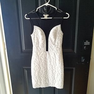 TIMING | Black & White Formal Dress
